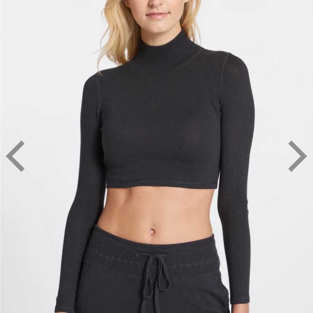 Leimere cashmere crop sweater NWT